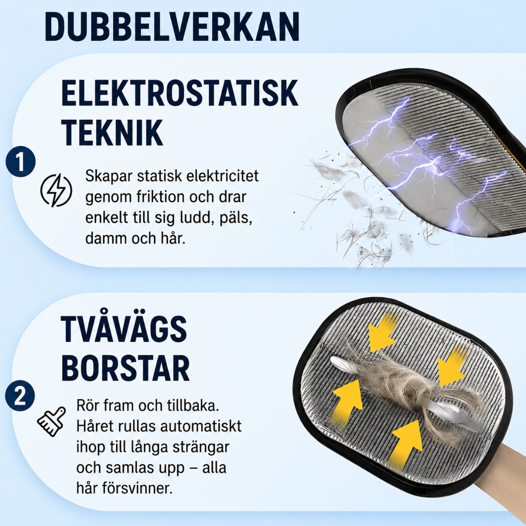 Pälshem™ - Bli av med päls från soffan på ett enda drag